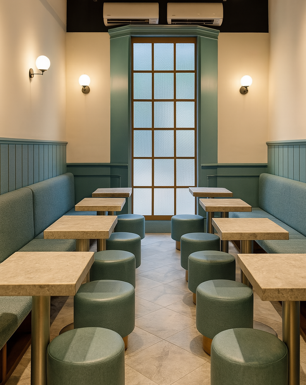 咖啡廳內部空間